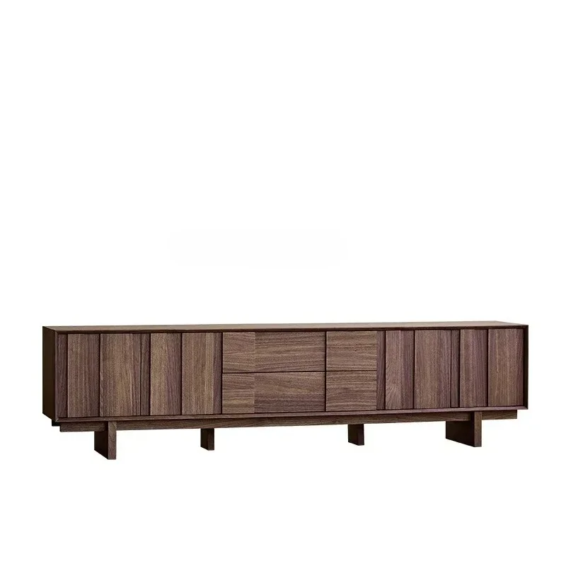 Floor-standing TV cabinet coffee table combination antique retro style living room storage cabinet integration
Floor-standing TV cabinet coffee table combination antique retro style living room storage cabinet integration
