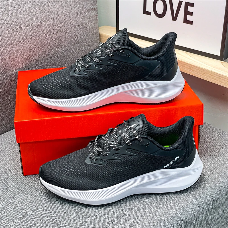 Soft-elastic sole air-cushioned sports running shoes Men's and women's outdoor fitness breathable, pressure-relieving,
Soft-elastic sole air-cushioned sports running shoes Men's and women's outdoor fitness breathable, pressure-relieving,