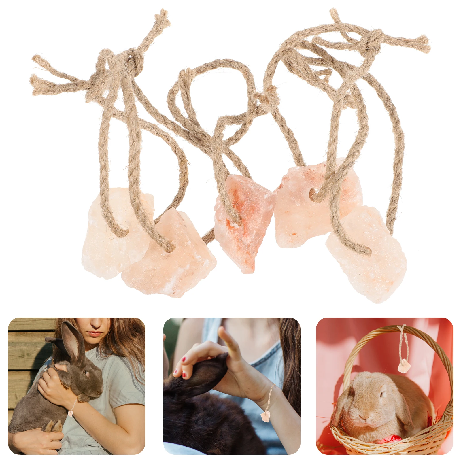 5pcs Pet Licking Blocks Natural Salt Brick Rabbit Hamster Mineral Supplements Small Pets Lick Salt Reusable Durable Smooth
5pcs Pet Licking Blocks Natural Salt Brick Rabbit Hamster Mineral Supplements Small Pets Lick Salt Reusable Durable Smooth