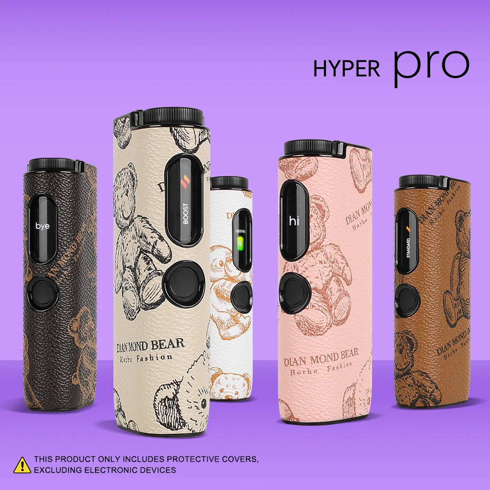 Защитный чехол из искусственной кожи, подходящий для HYPER pro, с рисунком медведя, предназначенный для защиты аксессуаров для электронных сигарет.
Защитный чехол из искусственной кожи, подходящий для HYPER pro, с рисунком медведя, предназначенный для защиты аксессуаров для электронных сигарет.