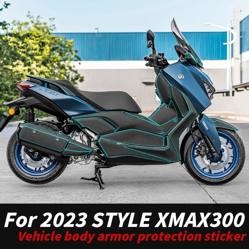 Для Yamaha XMAX300 2023-2024 утолщенные наклейки на бронежилет, устойчивые к царапинам, износостойкие аксессуары для модификации
Для Yamaha XMAX300 2023-2024 утолщенные наклейки на бронежилет, устойчивые к царапинам, износостойкие аксессуары для модификации