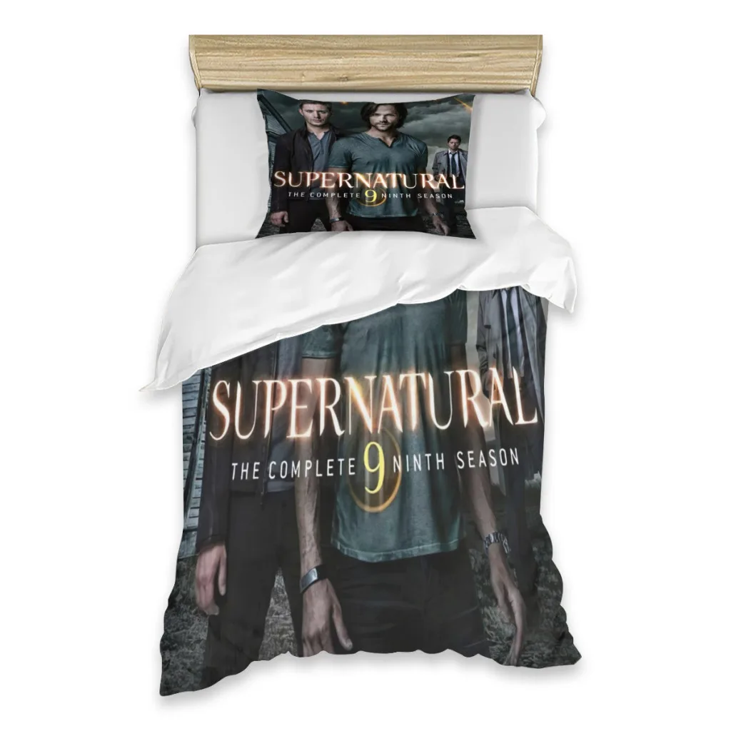 New-Supernatural-TV Single Bed Sheets Set Complete Case Single Linen Quilt Cover
New-Supernatural-TV Single Bed Sheets Set Complete Case Single Linen Quilt Cover