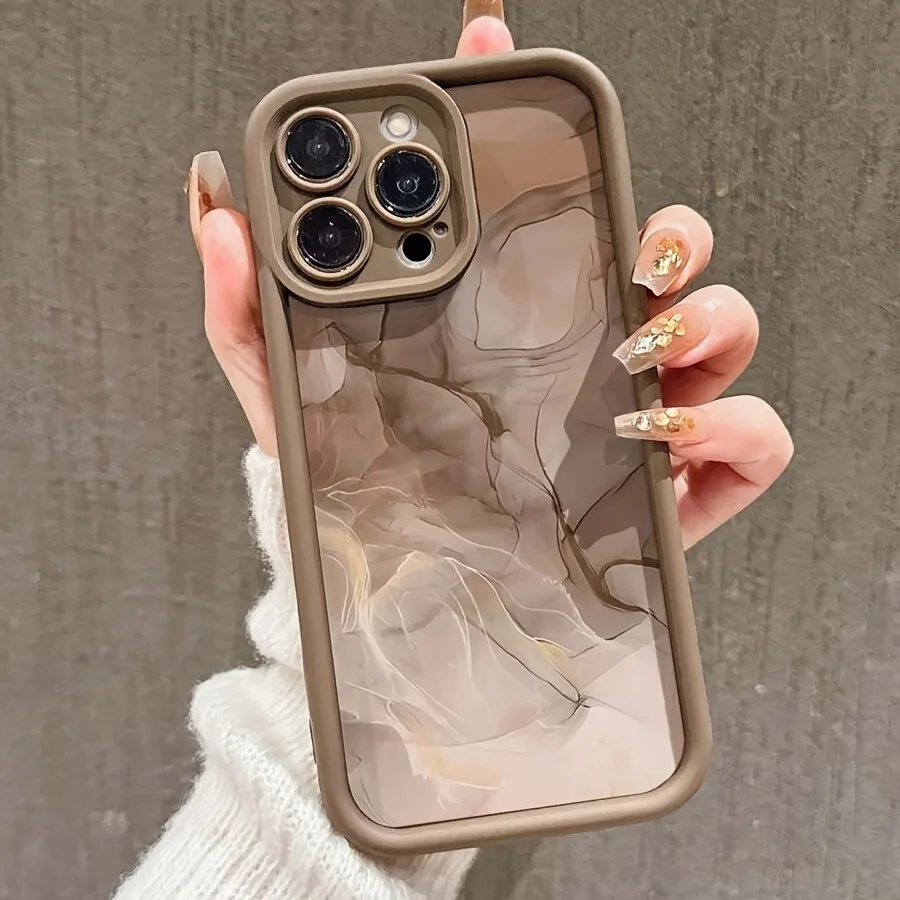 Marble Pattern Brown Soft phone Case for iPhone 17/16/16ProMax/15/14/13/12ProMax/11/11Pro Anti-drop protection
Marble Pattern Brown Soft phone Case for iPhone 17/16/16ProMax/15/14/13/12ProMax/11/11Pro Anti-drop protection
