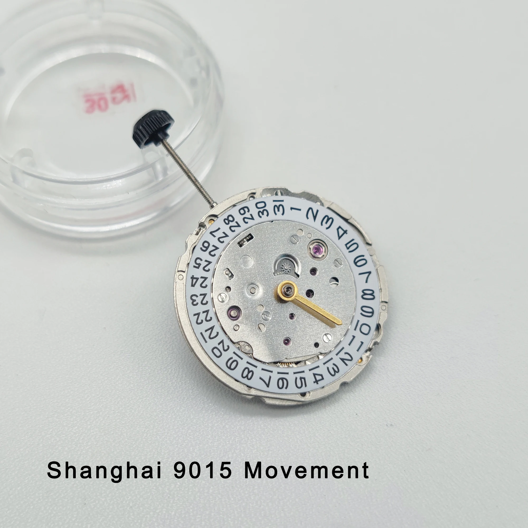 Shanghai 9015 Mechanical Movement Automatic Self-winding Watchmaker Movement Replacement Part Mechanism 9015 Movement
Shanghai 9015 Mechanical Movement Automatic Self-winding Watchmaker Movement Replacement Part Mechanism 9015 Movement