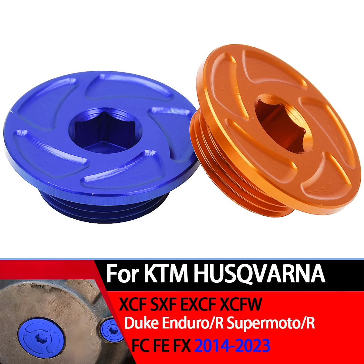 Motorcycle CNC Engine Ignition Cover Plug For KTM SXF XCF XCFW EXCF FREERIDE SMR SMC RC Duke Enduro/R Adventure/S Supermoto/R
Motorcycle CNC Engine Ignition Cover Plug For KTM SXF XCF XCFW EXCF FREERIDE SMR SMC RC Duke Enduro/R Adventure/S Supermoto/R
