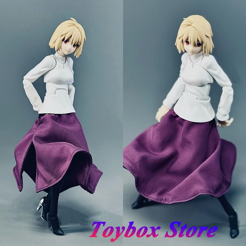 1/12 Anime Brunestud Girl Soldier Purple Cloth Wire Shaped Half Skirt Clothes Accessory For 6" Figma Figure Diy Decoration
1/12 Anime Brunestud Girl Soldier Purple Cloth Wire Shaped Half Skirt Clothes Accessory For 6" Figma Figure Diy Decoration
