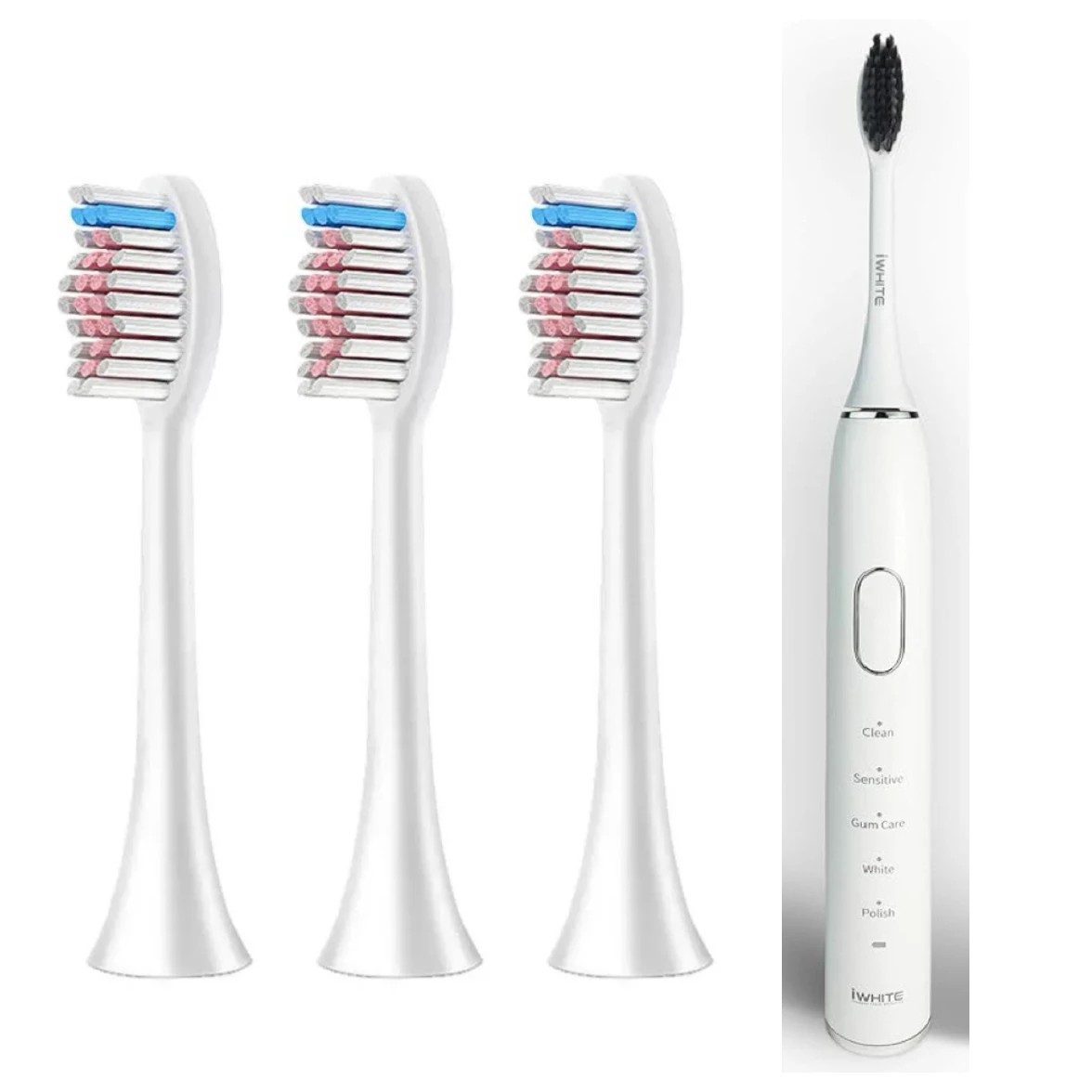 Replacement Toothbrush Heads for iWhite Sonic Electric Toothbrush IWT004 Accessories Adult Bristles Nozzles
Replacement Toothbrush Heads for iWhite Sonic Electric Toothbrush IWT004 Accessories Adult Bristles Nozzles