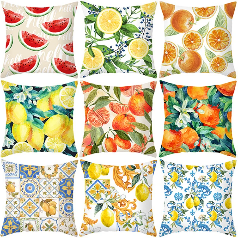 Tropical Fruit Pillowcase Yellow Lemon Pillows Case for Bed Sofa Bedroom Home Decor Garden Chair Pillow Covers Decorative 45x45
Tropical Fruit Pillowcase Yellow Lemon Pillows Case for Bed Sofa Bedroom Home Decor Garden Chair Pillow Covers Decorative 45x45