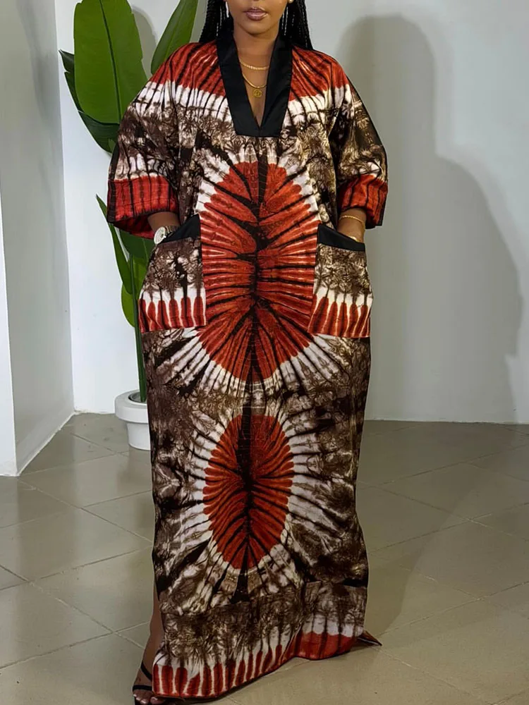 2025 New Ramadan Kaftan Dress African Print Boubou Set,Soft Cotton Brocade Long Maxi Dresses for Women, Elegant Evening
2025 New Ramadan Kaftan Dress African Print Boubou Set,Soft Cotton Brocade Long Maxi Dresses for Women, Elegant Evening