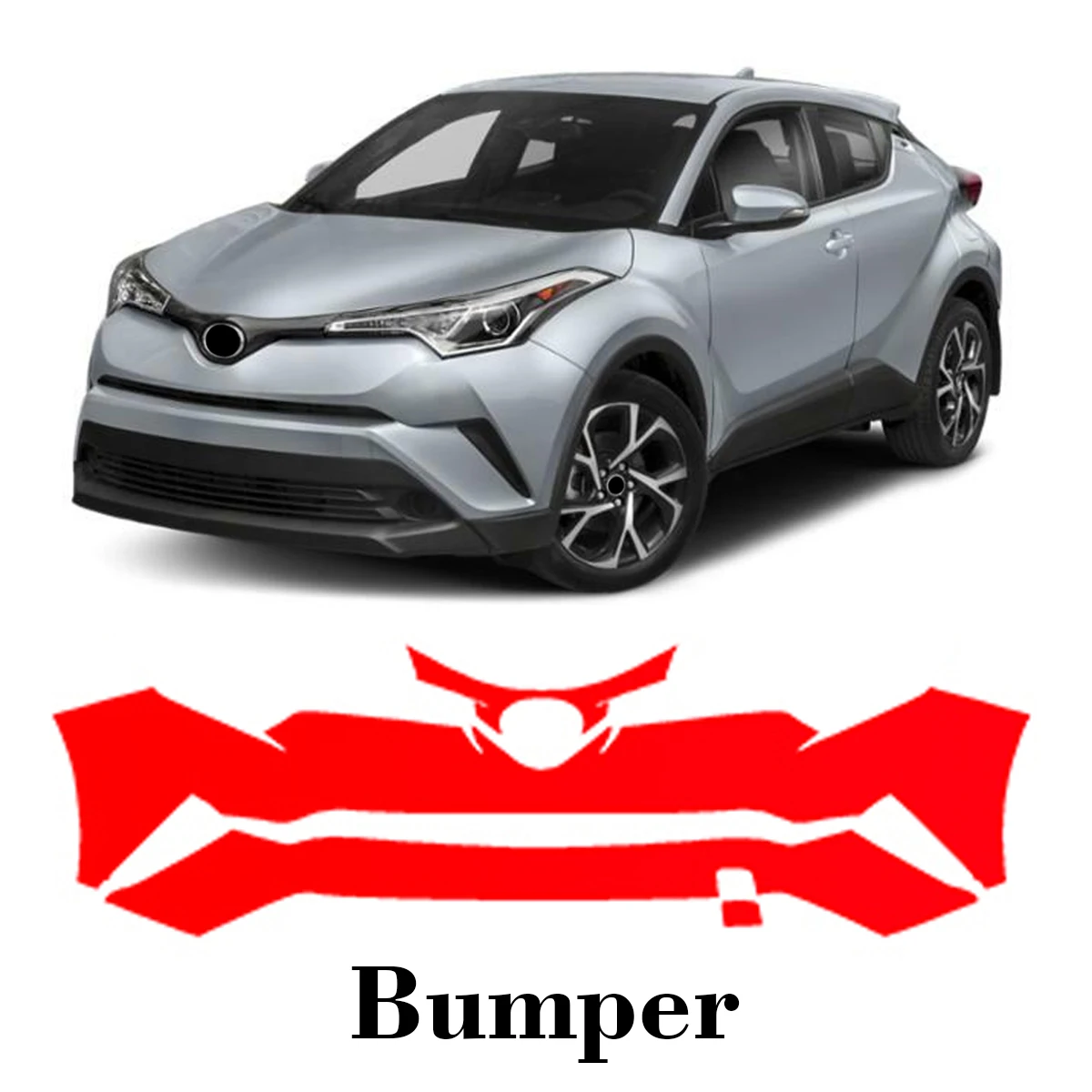 Car Precut Paint Protection Film Front Bumper Anti-scratch Exterior TPU PPF For Toyota C-HR 2018-2019
Car Precut Paint Protection Film Front Bumper Anti-scratch Exterior TPU PPF For Toyota C-HR 2018-2019