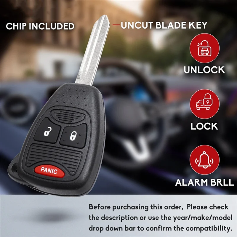 NEW-Car Key Fob Keyless Entry OHT692427AA Component For Dodge Ram 1500 2500 3500 Durango Charger Nitro Jeep Wrangler Compass Pat
NEW-Car Key Fob Keyless Entry OHT692427AA Component For Dodge Ram 1500 2500 3500 Durango Charger Nitro Jeep Wrangler Compass Pat