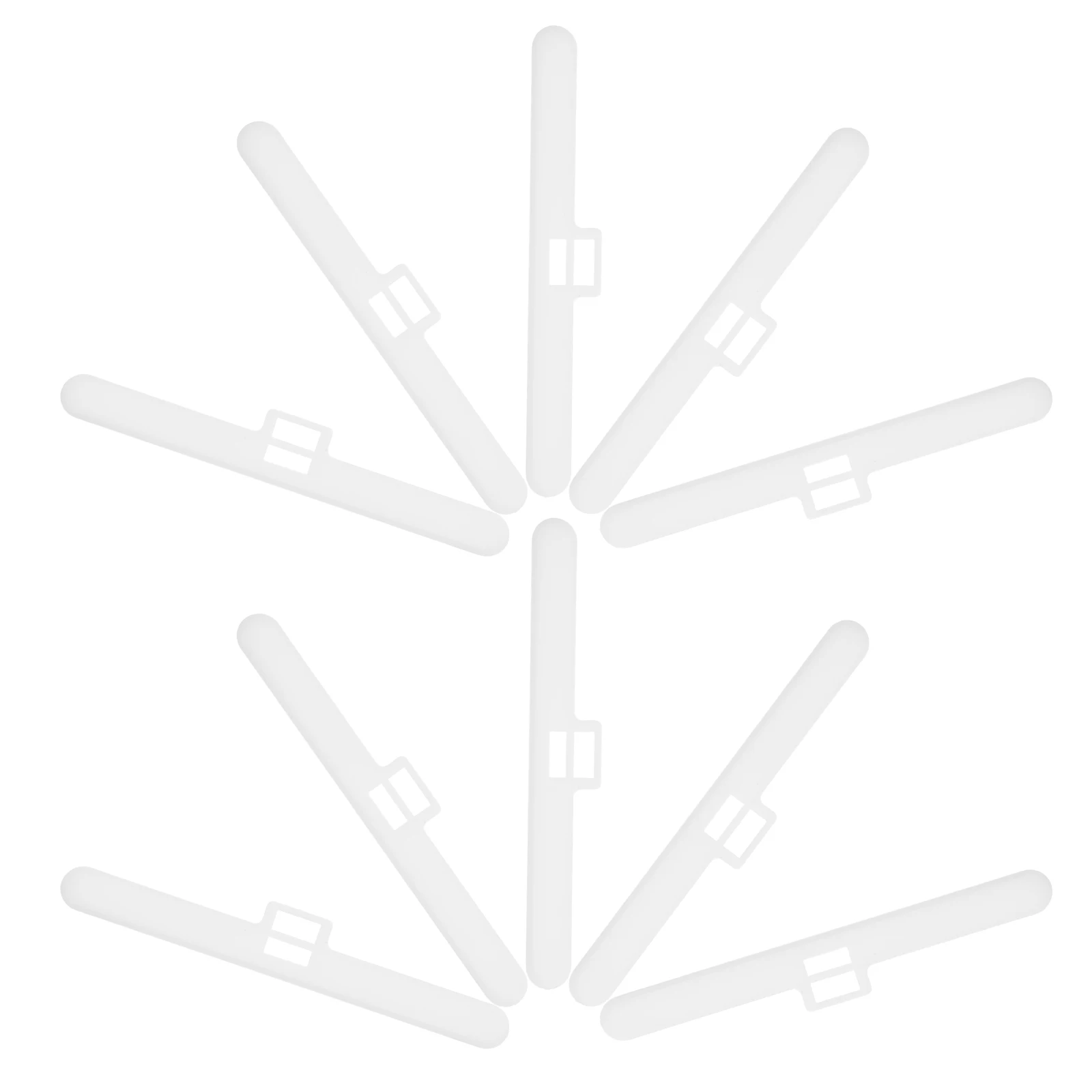 10 Pcs Double Hole Hanging Pieces Vertical Blind Slats Replacement Components Smooth Surface Plastic Accessories
10 Pcs Double Hole Hanging Pieces Vertical Blind Slats Replacement Components Smooth Surface Plastic Accessories
