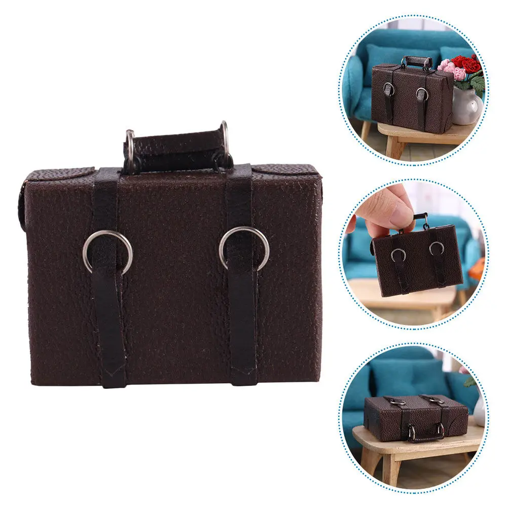 1 12 Scale Micro Suitcase Detailed Handle Zipper Design Mini Office Travel Bag for Dollhouse Miniature Scene Building
1 12 Scale Micro Suitcase Detailed Handle Zipper Design Mini Office Travel Bag for Dollhouse Miniature Scene Building