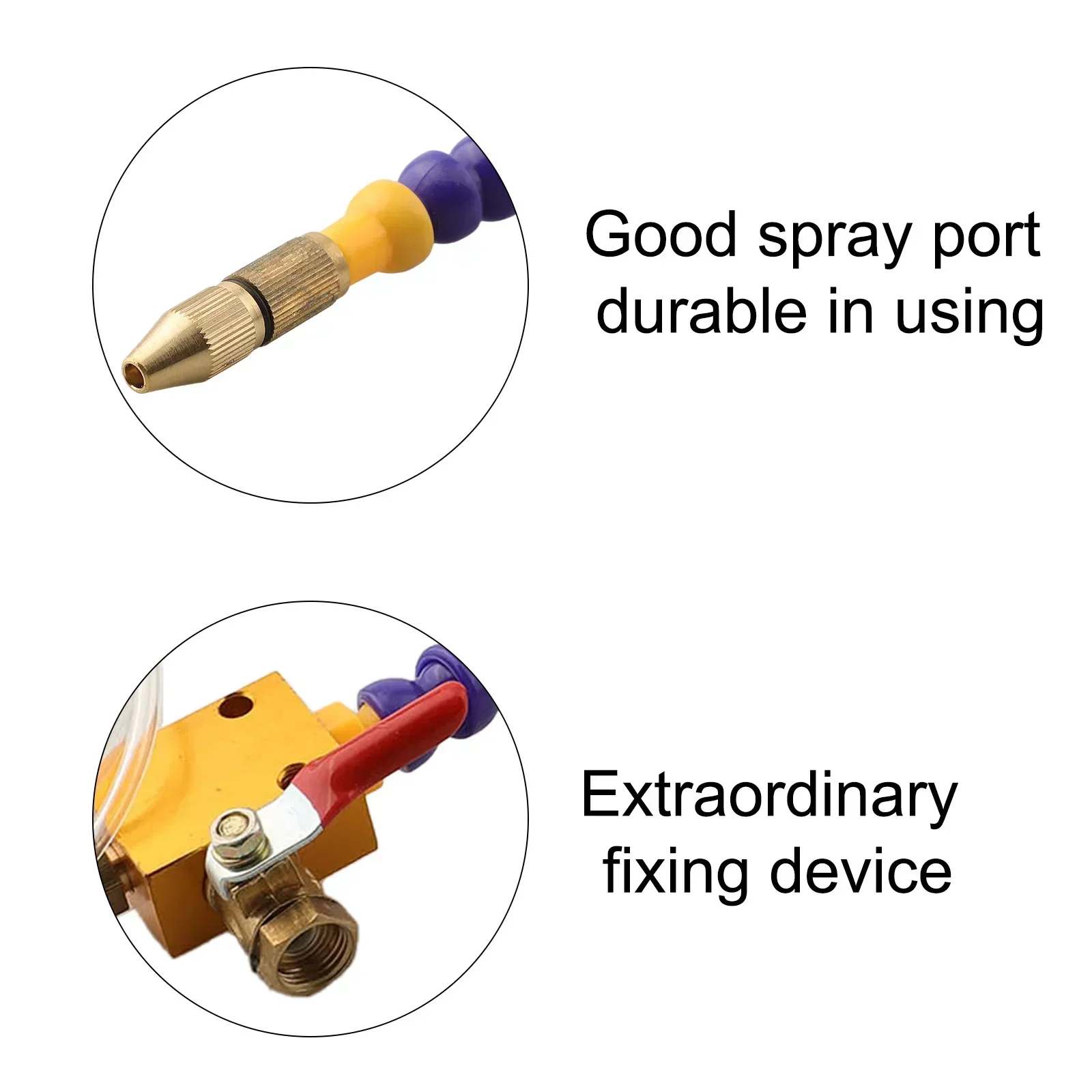 CNC Lubrication Lubrication Spray System Atomized Coolant Control Airflow Switch Metal Debris Removal Machining Workpieces
CNC Lubrication Lubrication Spray System Atomized Coolant Control Airflow Switch Metal Debris Removal Machining Workpieces
