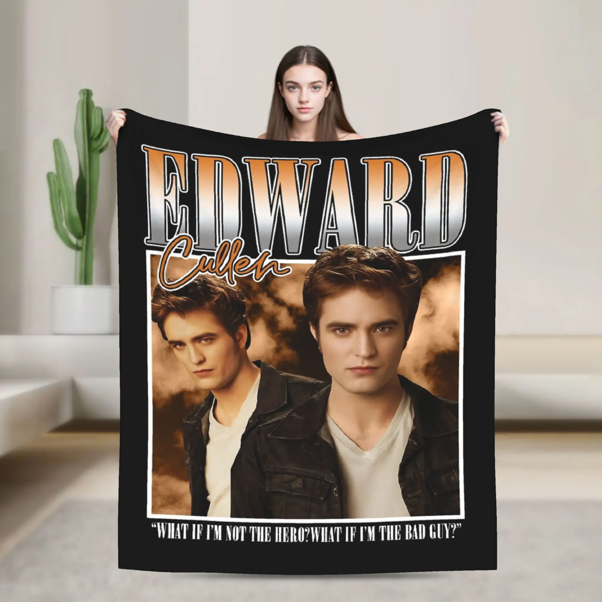 Одеяло Эдварда Каллена, флисовое летнее одеяло с фильмами, сумеречная сага, дышащие легкие тонкие одеяла для дома, автомобиля, покрывала
Одеяло Эдварда Каллена, флисовое летнее одеяло с фильмами, сумеречная сага, дышащие легкие тонкие одеяла для дома, автомобиля, покрывала