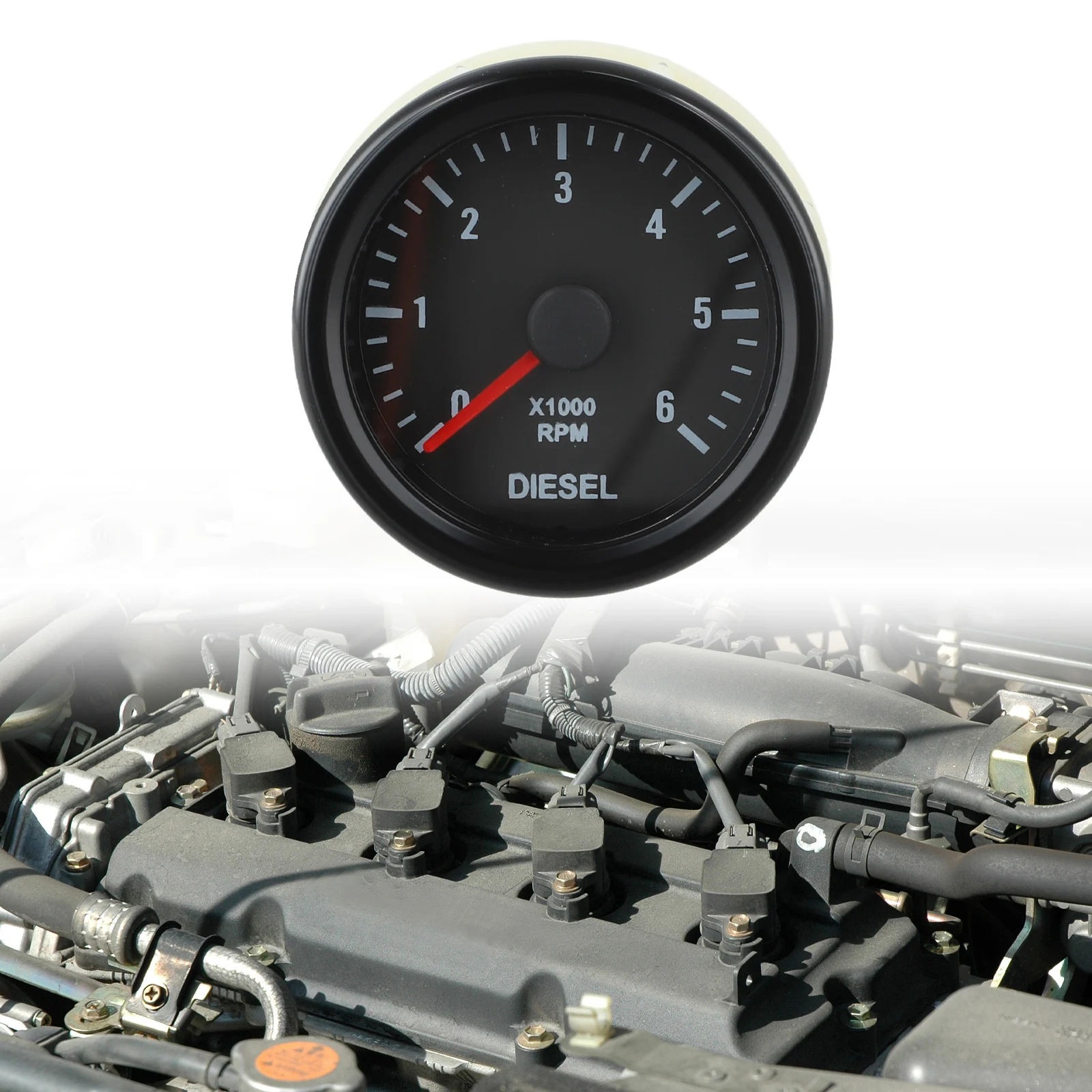 Engine Performance Monitor RPM Dashboard Meter Versatile Diesel Applications Diesel Engine RPM Gauge Installation Tool Black
Engine Performance Monitor RPM Dashboard Meter Versatile Diesel Applications Diesel Engine RPM Gauge Installation Tool Black