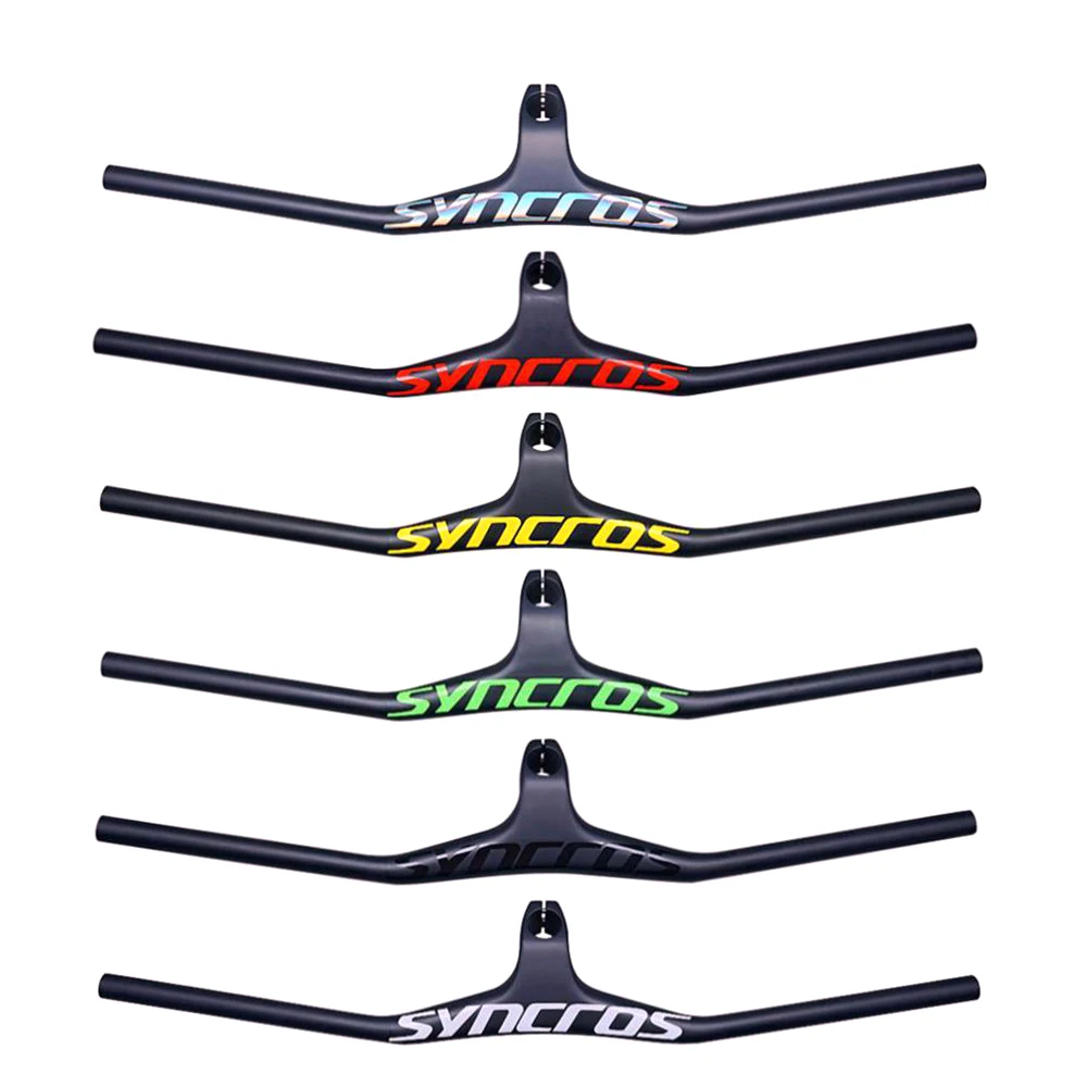 Syncros Carbon Fiber Handlebar MTB Bike HandleBars -17 Degrees Mountain Bicycle Integrated Handle Bar With Stem 28.6mm
Syncros Carbon Fiber Handlebar MTB Bike HandleBars -17 Degrees Mountain Bicycle Integrated Handle Bar With Stem 28.6mm