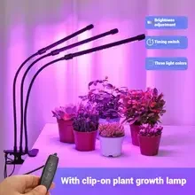 LED Plant Grow Light with Clip-on Plant Light 5V Light Color Switching USB Timable Dimming Full Spectrum Grow Flower House W led
LED Plant Grow Light with Clip-on Plant Light 5V Light Color Switching USB Timable Dimming Full Spectrum Grow Flower House W led