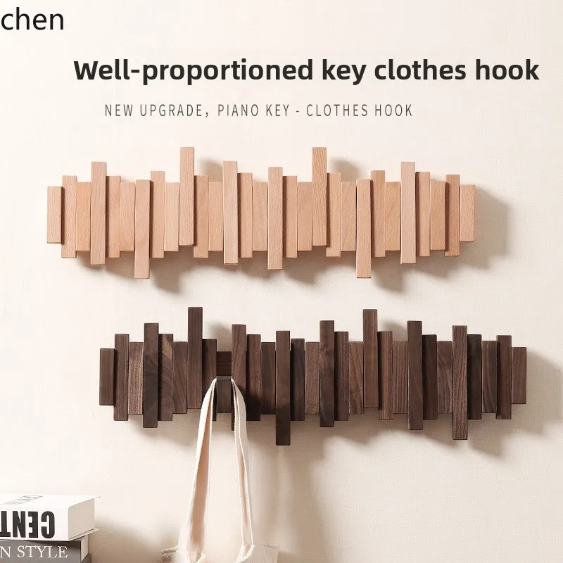 QZT Craft Piano Key Hook Wall-mounted Entrance Hallway Entryway Door Solid Wood Coat Rack
QZT Craft Piano Key Hook Wall-mounted Entrance Hallway Entryway Door Solid Wood Coat Rack