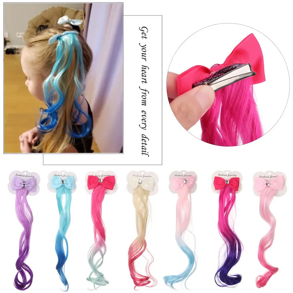 Gift Children Headgear Toupee Ornament Girls Headdress Bow Hair Clips Bowknot Wig Hairpins Kids Barrettes
Gift Children Headgear Toupee Ornament Girls Headdress Bow Hair Clips Bowknot Wig Hairpins Kids Barrettes
