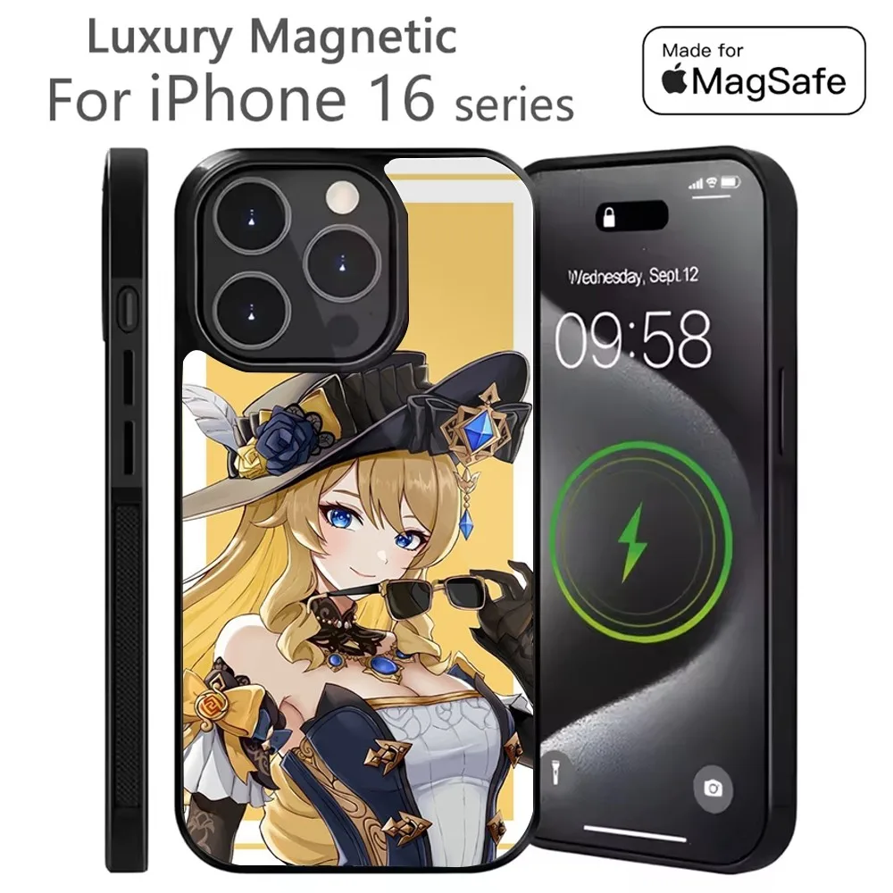 G-Genshin Impact Navia Phone Case For iPhone 16,15,14,13,12,11,Plus,Pro,Max Mini Magsafe Magnetic Wireless Charging
G-Genshin Impact Navia Phone Case For iPhone 16,15,14,13,12,11,Plus,Pro,Max Mini Magsafe Magnetic Wireless Charging