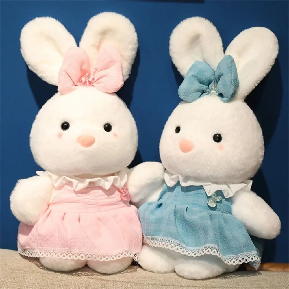Wearing Bow Lace Dress Cartoon Rabbit Plush Toys Soft Sweet Stuffed Rabbit Doll Pretty Cute Elegant Soft Fluffy Doll
Wearing Bow Lace Dress Cartoon Rabbit Plush Toys Soft Sweet Stuffed Rabbit Doll Pretty Cute Elegant Soft Fluffy Doll
