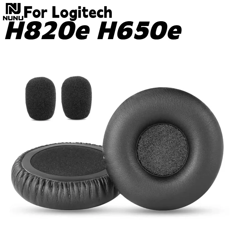 NUNU Replacement Protein skin memory foam Ear Pads /Microphone cotton for Logitech H820e H650e Headphones Repair Parts
NUNU Replacement Protein skin memory foam Ear Pads /Microphone cotton for Logitech H820e H650e Headphones Repair Parts