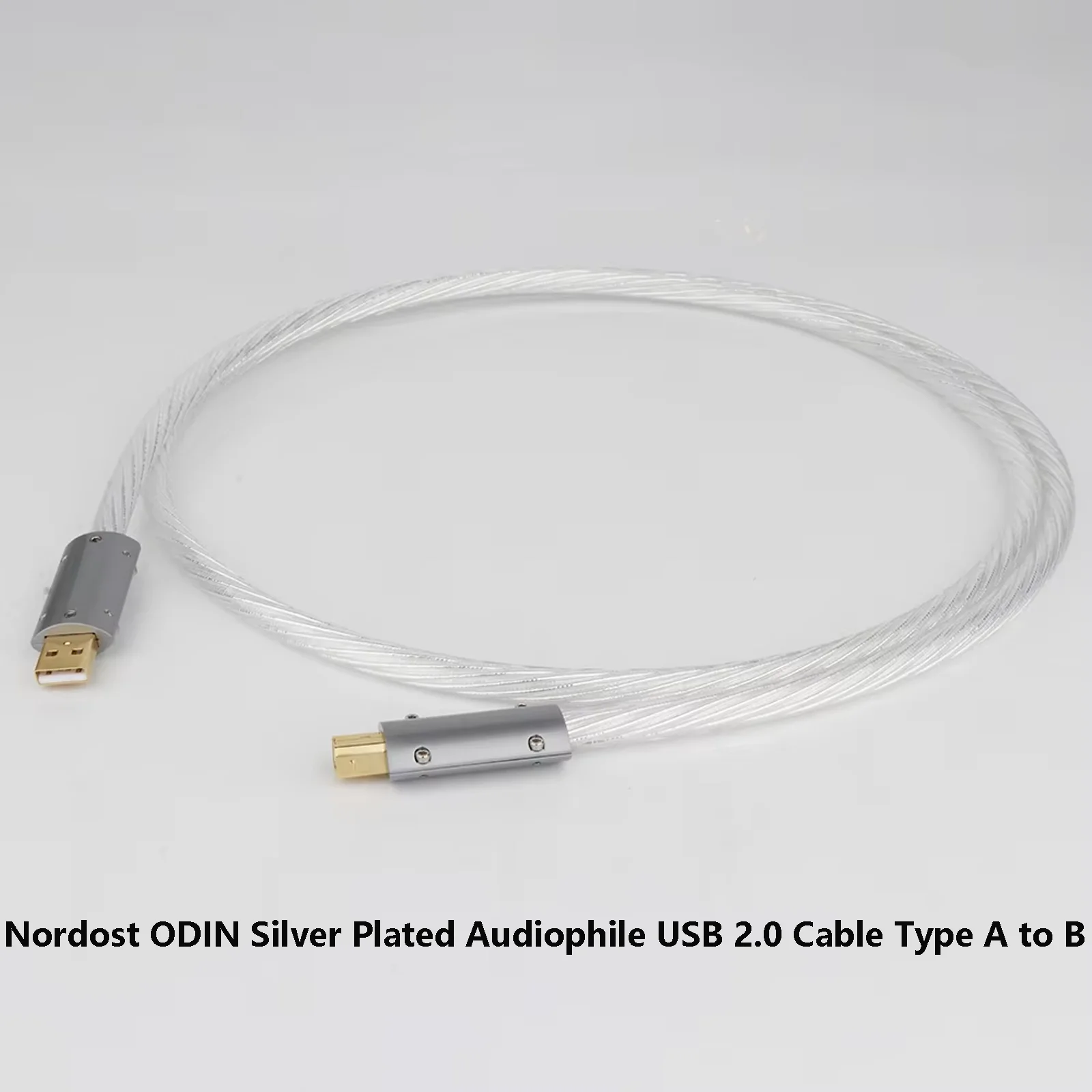 Nordost ODIN посеребренный аудиофильский кабель USB 2.0 типа A-B — экранированный провод для передачи данных HiFi для ЦАП, цифровой аудиоинтерфейс
Nordost ODIN посеребренный аудиофильский кабель USB 2.0 типа A-B — экранированный провод для передачи данных HiFi для ЦАП, цифровой аудиоинтерфейс