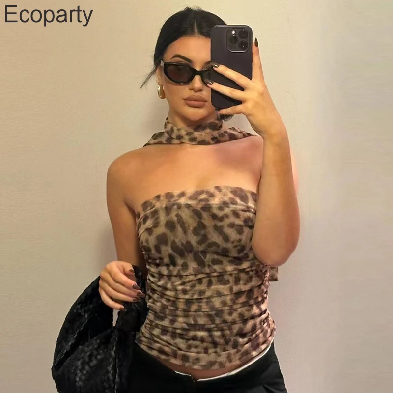 Новый летний леопардовый принт, Hot Girl Pure Desire, топ для похудения, тонкий жилет
Новый летний леопардовый принт, Hot Girl Pure Desire, топ для похудения, тонкий жилет