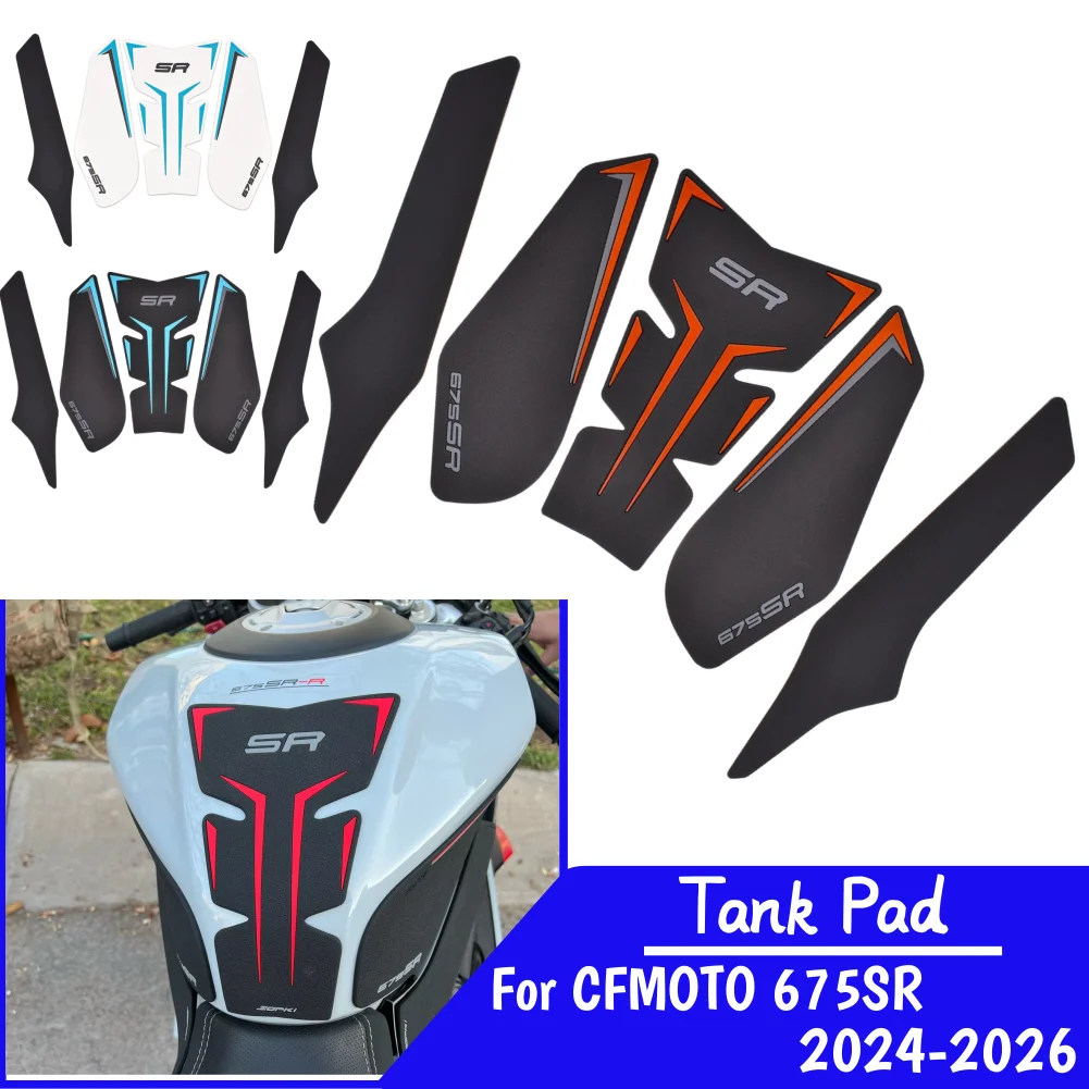For CFMOTO 675 SR-R SR R 2024 2026 2025 675SR Tank Pad Stickers Gas Protector Motorcycle Kit Knee Protection Sticker Decals
For CFMOTO 675 SR-R SR R 2024 2026 2025 675SR Tank Pad Stickers Gas Protector Motorcycle Kit Knee Protection Sticker Decals