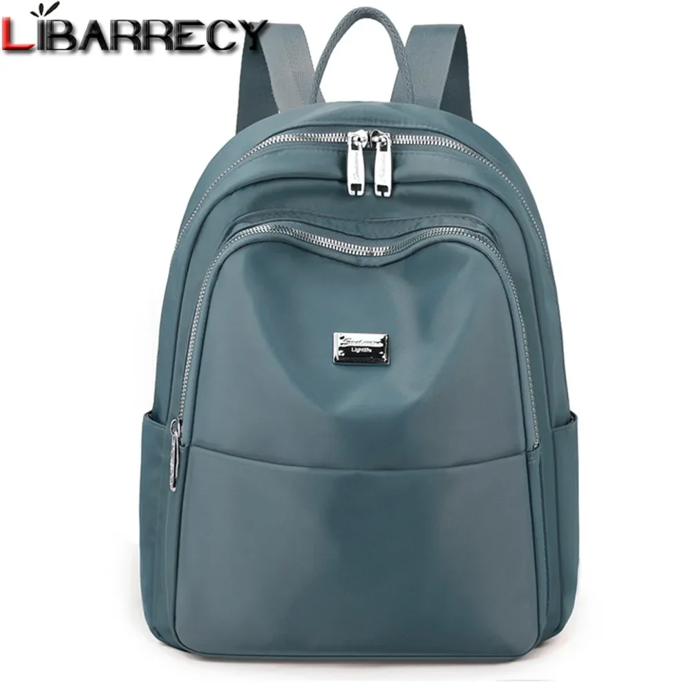 Quality Waterproof Nylon Backpacks for Women Fashion Light Purple Purse Shoulder Rucksack Casual Solid Color Travel School Bags
Quality Waterproof Nylon Backpacks for Women Fashion Light Purple Purse Shoulder Rucksack Casual Solid Color Travel School Bags
