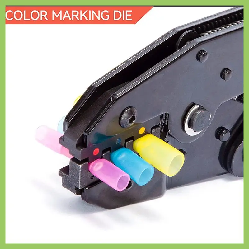 ABJT-Crimping Tools For Heat Shrink Connectors - Ratchet Wire Crimpers - AWG 22-10 (0.5-6.0Mm²) - Ratchet Terminal Crimpers
ABJT-Crimping Tools For Heat Shrink Connectors - Ratchet Wire Crimpers - AWG 22-10 (0.5-6.0Mm²) - Ratchet Terminal Crimpers
