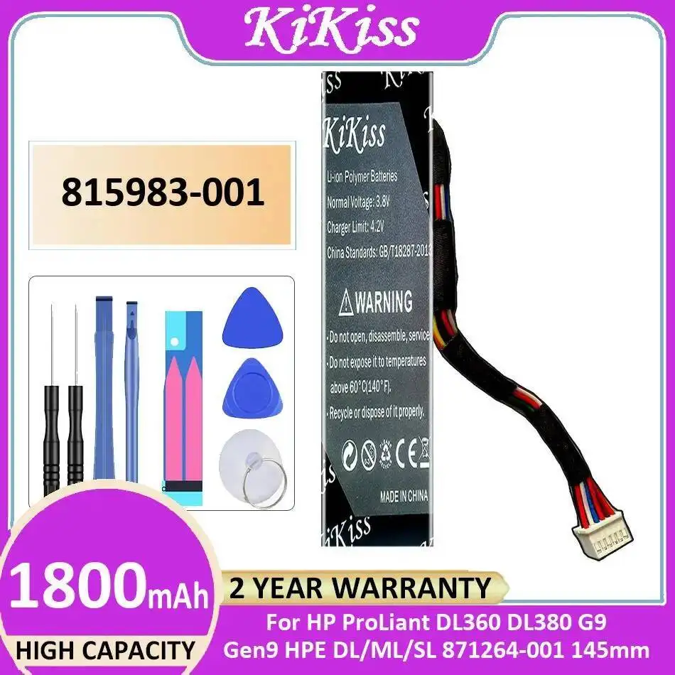 Server Array Card Battery Durable 815983-001 For HP Proliant DL360 DL380 G9 Gen9 Hpe DL ML SL 871264-001 145Mm 1800Mah
Server Array Card Battery Durable 815983-001 For HP Proliant DL360 DL380 G9 Gen9 Hpe DL ML SL 871264-001 145Mm 1800Mah