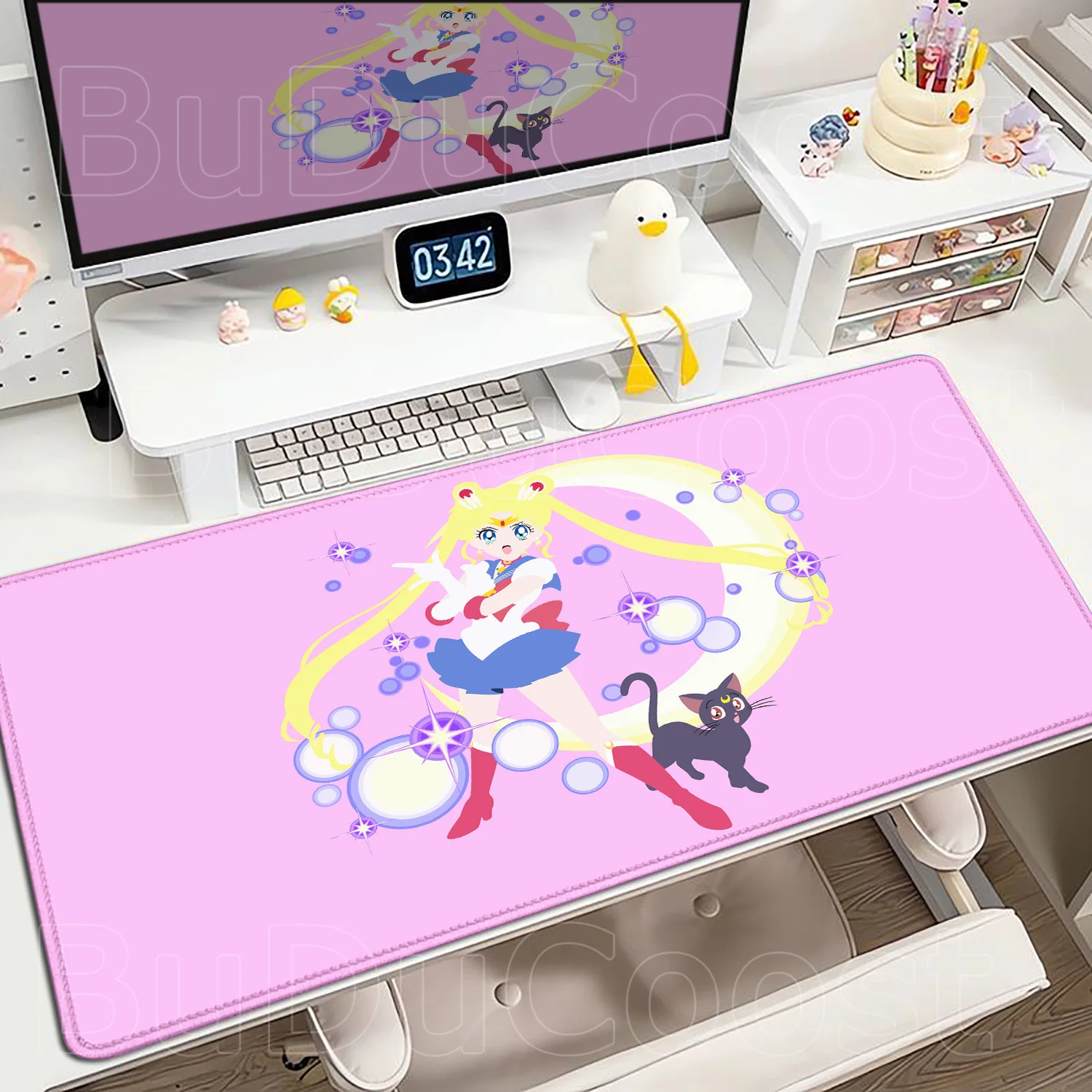 Kawaii Pink DeskMat Sailor Moon XXL Cute Mouse Pad Pc Gamer Non-slip HD Gaming Keyboard Office Accessories Japanese Anime Carpet
Kawaii Pink DeskMat Sailor Moon XXL Cute Mouse Pad Pc Gamer Non-slip HD Gaming Keyboard Office Accessories Japanese Anime Carpet