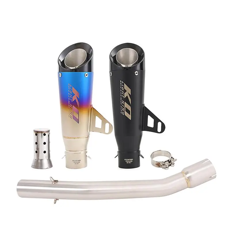 Slip On For YAMAHA YZF R1 1998-2003 Exhaust System Motorcycle Mid Link Pipe Connect 310mm Muffler Stainless Steel With DB Killer 
Slip On For YAMAHA YZF R1 1998-2003 Exhaust System Motorcycle Mid Link Pipe Connect 310mm Muffler Stainless Steel With DB Killer