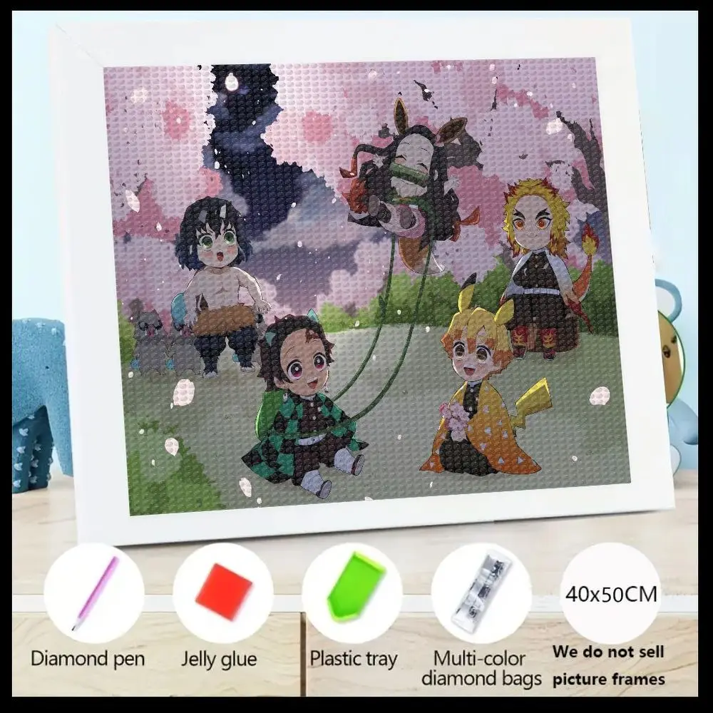1 шт. 5D комплект алмазной живописи 40x50 см аниме персонажи с вишневым фоном DIY полная круглая дрель кристалл Алмазная вышивка
1 шт. 5D комплект алмазной живописи 40x50 см аниме персонажи с вишневым фоном DIY полная круглая дрель кристалл Алмазная вышивка