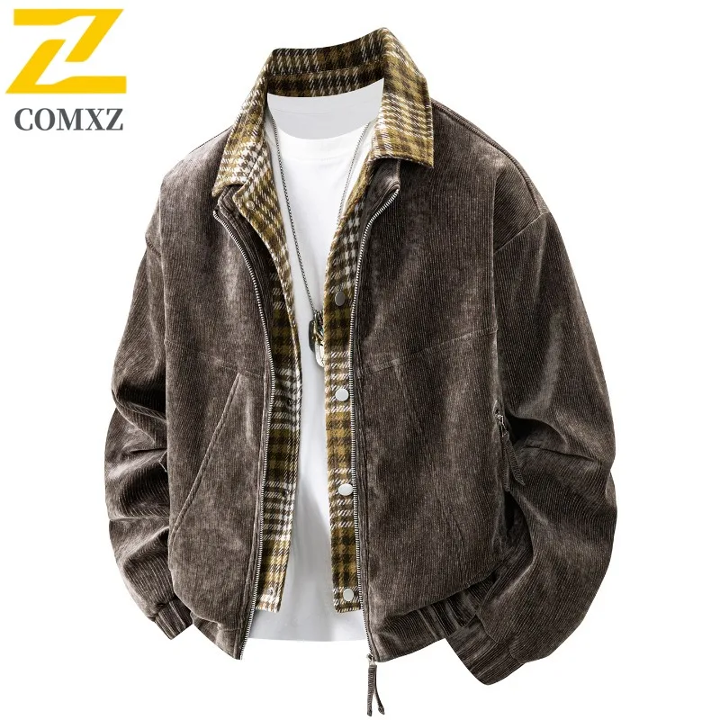 COMXZ 2025, новая зимняя американская джинсовая куртка, мужская трендовая свободная посадка, красивая рабочая одежда, куртка премиум-класса, мужская легкая ветровка
COMXZ 2025, новая зимняя американская джинсовая куртка, мужская трендовая свободная посадка, красивая рабочая одежда, куртка премиум-класса, мужская легкая ветровка