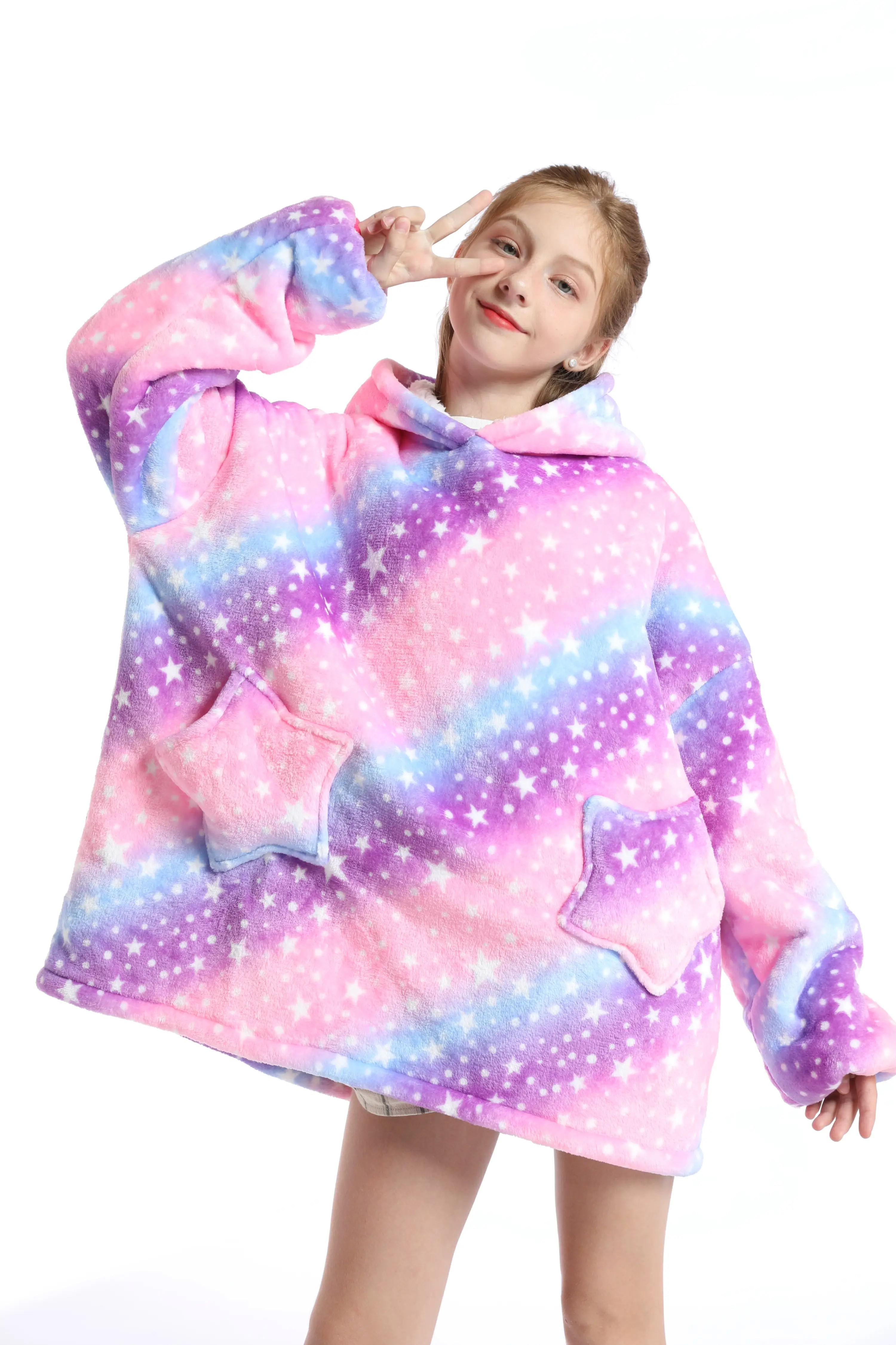 Unicorn Oversized Hoodie Kigurumi Blanket Sweatshirt For Girls Children Winter Fleece Thick Warm Anime Hoodie Kids Hoodies
Unicorn Oversized Hoodie Kigurumi Blanket Sweatshirt For Girls Children Winter Fleece Thick Warm Anime Hoodie Kids Hoodies