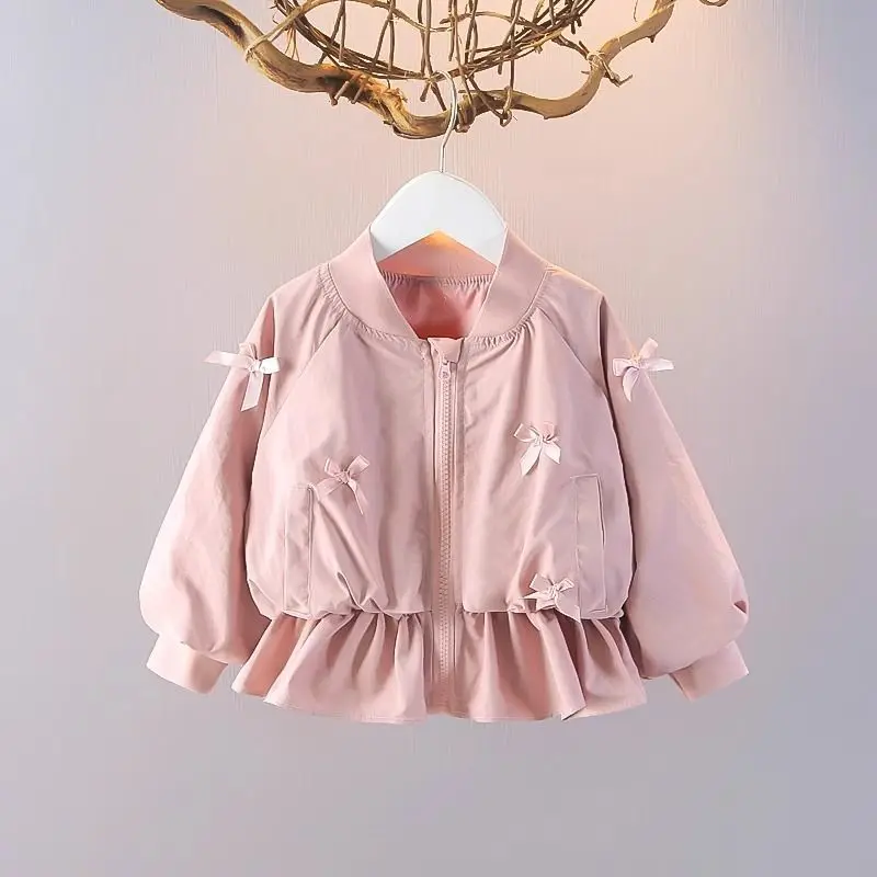 Baby Girls' Baseball Jacket Spring and Autumn New Style Children's Casual Waist Top
Baby Girls' Baseball Jacket Spring and Autumn New Style Children's Casual Waist Top