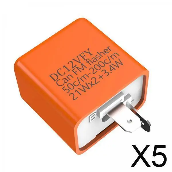 Motorcycle Flasher Relay DC12V SMD Chip Technology Adjustable Blinker for LED Motorcycle Turn Signals
Motorcycle Flasher Relay DC12V SMD Chip Technology Adjustable Blinker for LED Motorcycle Turn Signals