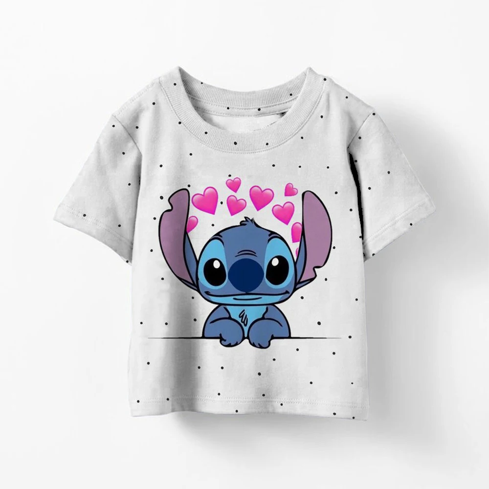 Kawaii Lilo Stitch Cartoon T Shirt Children Kids Stitch Cute Manga T-shirt Y2k Graphic Tshirt Girl Boy Top Tees Stich Clothes
Kawaii Lilo Stitch Cartoon T Shirt Children Kids Stitch Cute Manga T-shirt Y2k Graphic Tshirt Girl Boy Top Tees Stich Clothes