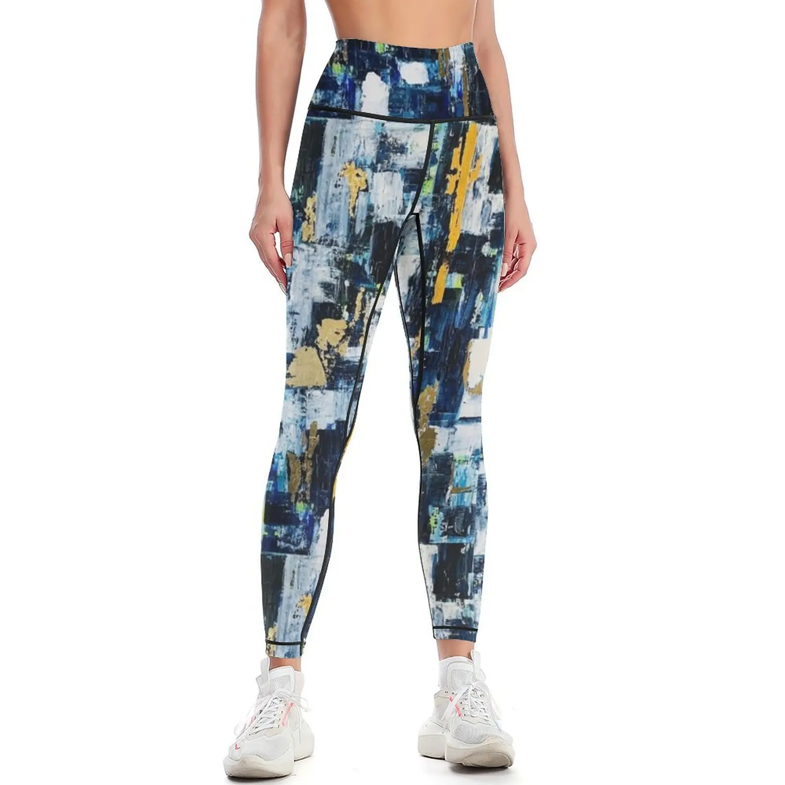 Blue and Gold Leggings Sports female Sweatpants Sports pants for Womens Leggings
Blue and Gold Leggings Sports female Sweatpants Sports pants for Womens Leggings