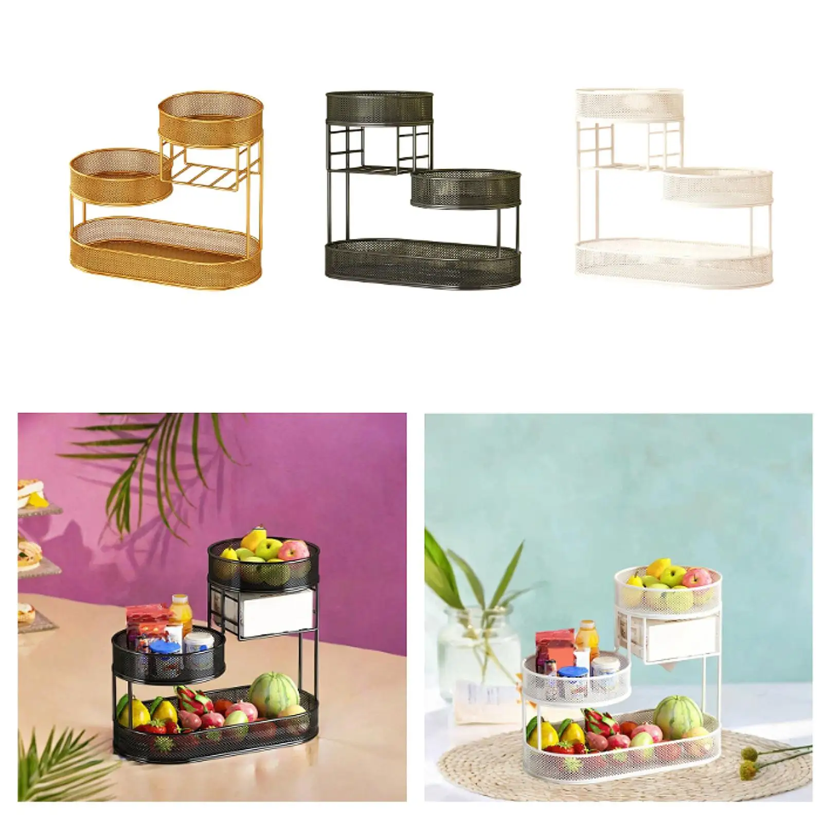3 Tier Fruit Basket Metal Wire Fruit Basket Fruit Bowl Holder Kitchen Countertop Rack for Bread Fruit Snack Potato Holiday
3 Tier Fruit Basket Metal Wire Fruit Basket Fruit Bowl Holder Kitchen Countertop Rack for Bread Fruit Snack Potato Holiday