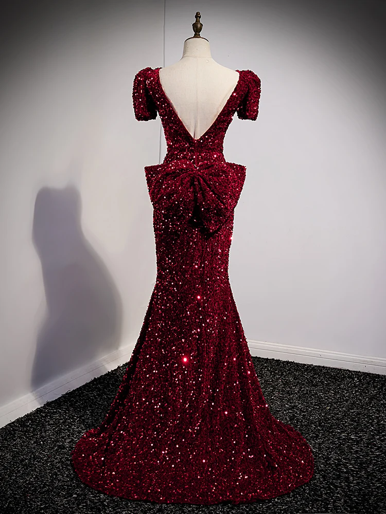 Red Sequin Fi Tail Evening Gown Women's Luxury High-End Knot Bal Wedding Dr Sensation Faionable ort S...
Red Sequin Fi Tail Evening Gown Women's Luxury High-End Knot Bal Wedding Dr Sensation Faionable ort S...