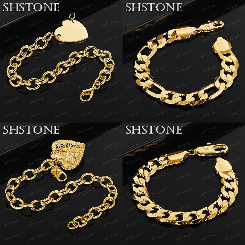 Wholesale 18k Gold Hollow Out Heart Bracelet Cuban Chain Men Party Men Fashion Fine Charm Jewelry Accessories Birthday Gifts
Wholesale 18k Gold Hollow Out Heart Bracelet Cuban Chain Men Party Men Fashion Fine Charm Jewelry Accessories Birthday Gifts