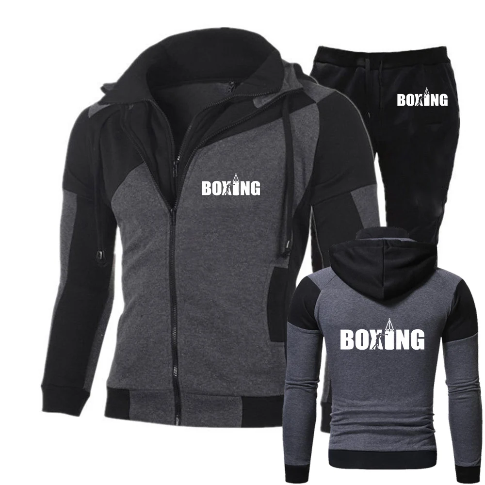 Boxing Lover Gym Boxer The new men's slant zippers suit is suitable for both spring and autumn wear hoodies
Boxing Lover Gym Boxer The new men's slant zippers suit is suitable for both spring and autumn wear hoodies