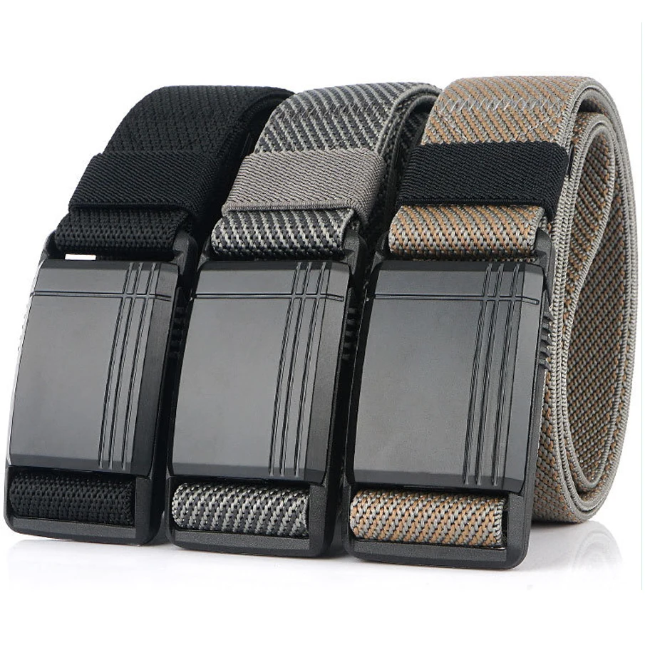 DHL 50Pcs Elastic Belt For Men Slide Metal Magnetic Buckle Adjustable Male Trousers Belts M'ilitary Combat Tactical Belts
DHL 50Pcs Elastic Belt For Men Slide Metal Magnetic Buckle Adjustable Male Trousers Belts M'ilitary Combat Tactical Belts