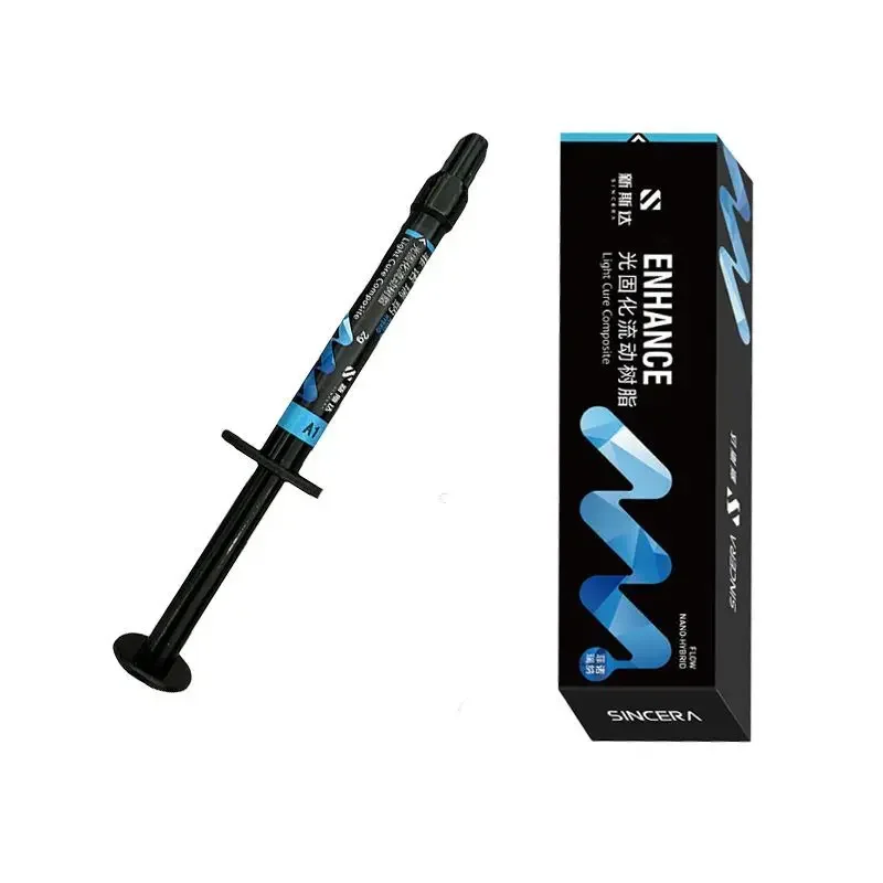 Dental Medium Viscosity Fenorina Fluid Resin Light Cured Nanofiber Composite Resin Oral Laboratory Restoration Materials 2g/tube
Dental Medium Viscosity Fenorina Fluid Resin Light Cured Nanofiber Composite Resin Oral Laboratory Restoration Materials 2g/tube