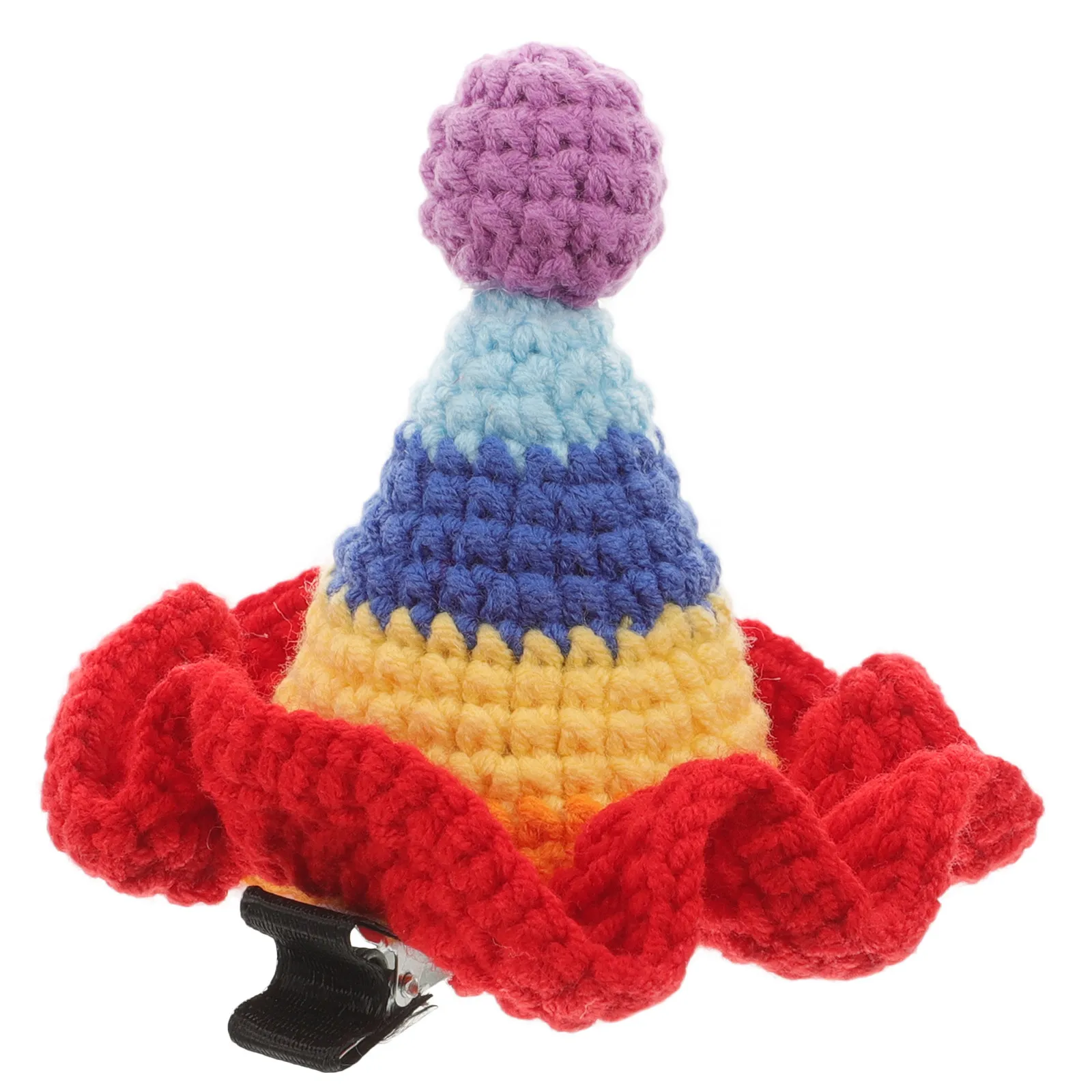 Sweet Colorful Hat Hair Clip Crochet Woolen Knitting Hat Shape Barrette Lovely Hair Accessories for Party Girls
Sweet Colorful Hat Hair Clip Crochet Woolen Knitting Hat Shape Barrette Lovely Hair Accessories for Party Girls