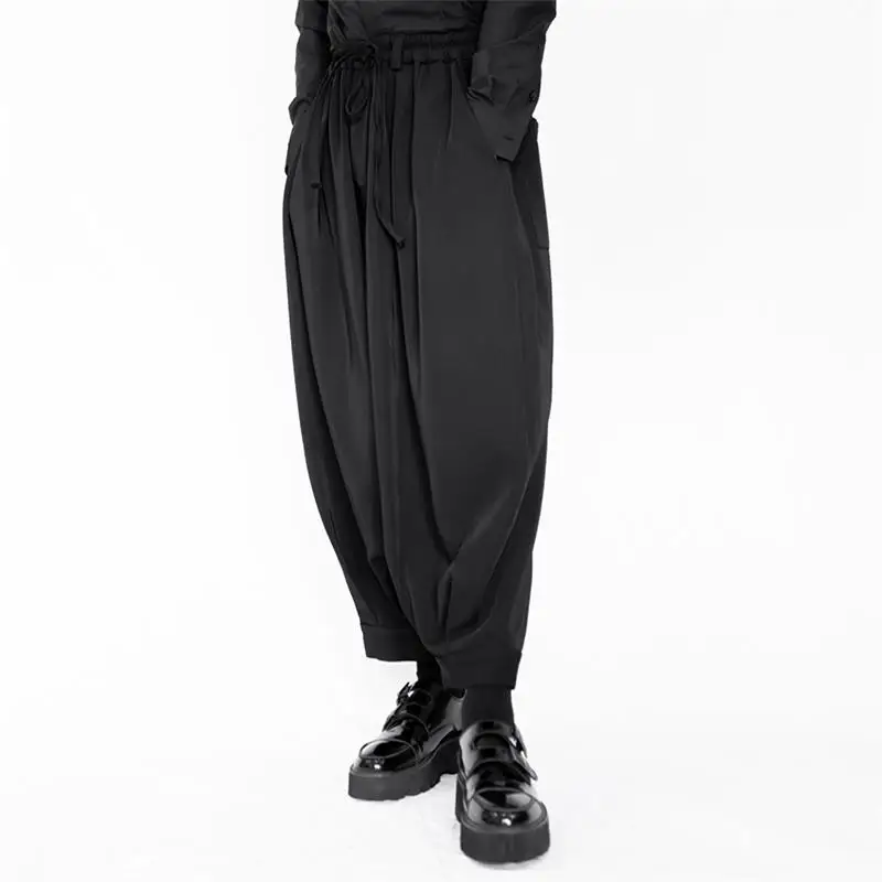 Men's Wide Leg Pants Spring And Autumn New Korean Style Dark Japanese Casual Loose Large Size Nine Points Pants
Men's Wide Leg Pants Spring And Autumn New Korean Style Dark Japanese Casual Loose Large Size Nine Points Pants